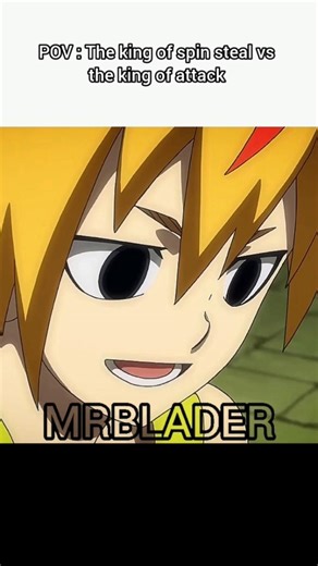 POV : The king of spin steal vs the king of attack#beyblade #edit
