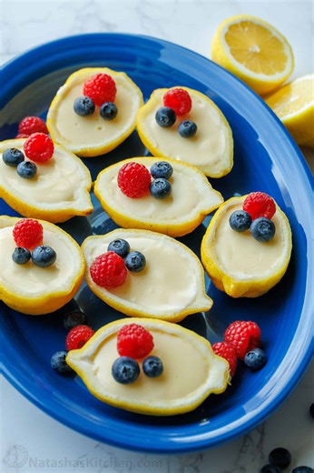 The Queen's Favorite Dessert Recipe: https://natashaskitchen.com/lemon-posset/ | NatashasKitchen.com