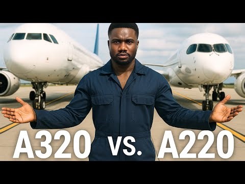 Airbus A220 vs A320 Surprising Differences!