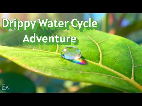 Learn the Water Cycle with Drippy Easy Science Learning for Children #kidslearning #learning