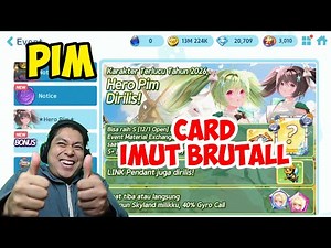 GACHA PIM CARD ATTACK BRUTAL TERBARU ! || GETRICH