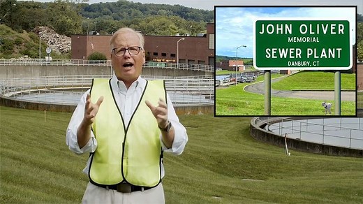 Danbury, CT Fires Back at John Oliver, Names Sewage Plant After Him