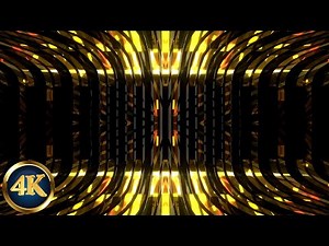 4K Luxury Black Gold Lines Looped Animated Background Video 4k ULTRA HD