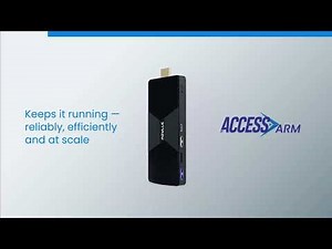 Azulle Access ARM | Fanless Mini PC Stick with Android 14 & Linux Support