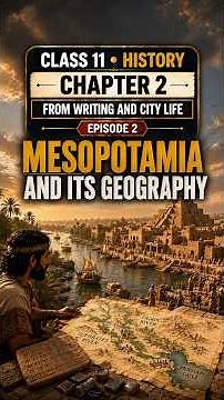 Mesopotamia and its Geography | Class 11 History NCERT | Chapter 2 Ep 2 #class11