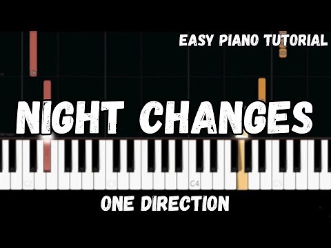 One Direction - Night Changes (Easy Piano Tutorial)