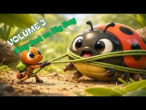 Little Ant Anty and the Big Bug | Episode 3 | Cute Cartoon for Kids