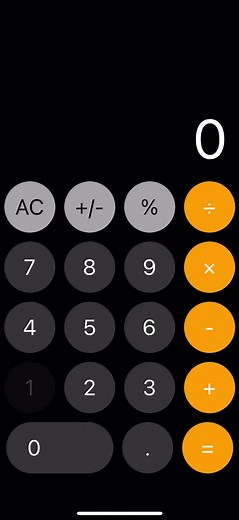 iPhone電卓マジックの無理無理テクニック