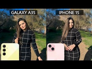 Samsung Galaxy A35 5G Vs iPhone 15 Camera Test Comparison