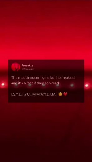 #freak #freakshow #innocentgirl finally unbanned 😪