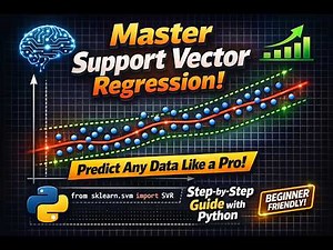 Support Vector Regression (SVR) in Python | Full Tutorial for Beginners