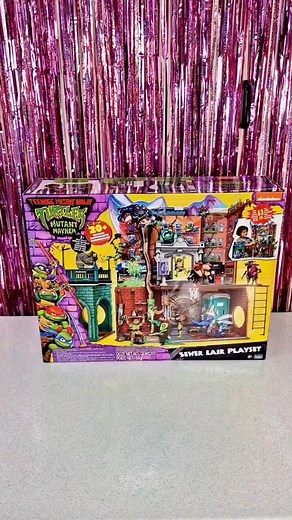 Prepare for a shell-shocking experience as @tanjastoysreview unboxes the Teenage Mutant Ninja Turtle Sewer Lair Playset! #TMNT #playset #toys #unboxing #sewerlair | Richwell Club