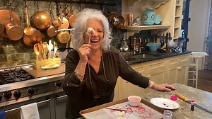 Eye hope you love the Halloween recipe I'm sharin' today! I'm makin' up some scary good Ghoulish Eyeballs. Get the recipe now, friends: https://www.pauladeen.com/recipe/ghoulish-eyes/ | Paula Deen