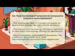 Are There Standardized Frameworks for Comparative Analysis in Home Appliances?