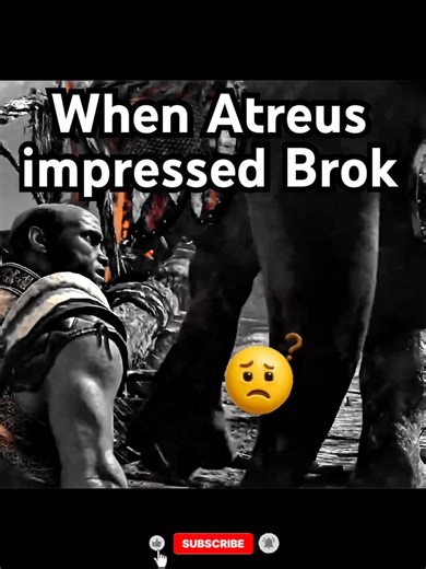 Atreus wasn’t ordinary when he met Brok #godofwar #gaming #shortsfeed #playstation