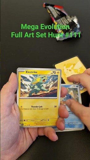 New Pokemon Mega Evolution Booster Pack Opening Full Art Set Hunt 111 #pokemon #pokemontcg #tcg