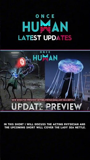Once Human | The new energy stealing monster: Acting Physician explained #oncehuman #gaming