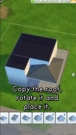 How to Create a Wrap Around Porch in Sims 4 | Build Tutorial #Shorts