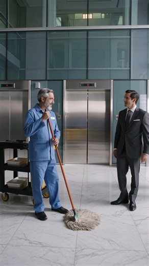 He Mocked a Janitor… Then Learned He Was the Secret Founder 😳