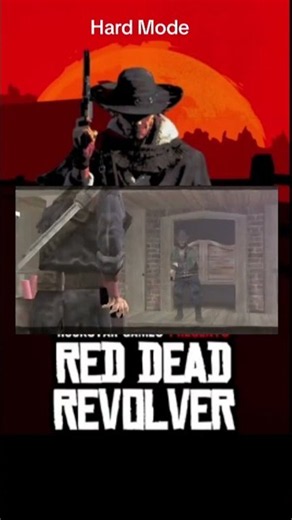 First gunslinging duel on Red Dead Revolver 🤩 Hard Mode 😱#reddeadrevolver