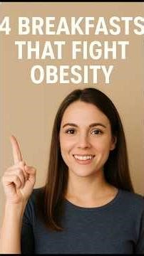 4 Breakfast That MELTS Stubborn FAT