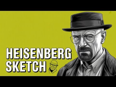 “Drawing Walter White | Breaking Bad Fan Art | Digital Art Tutorial”