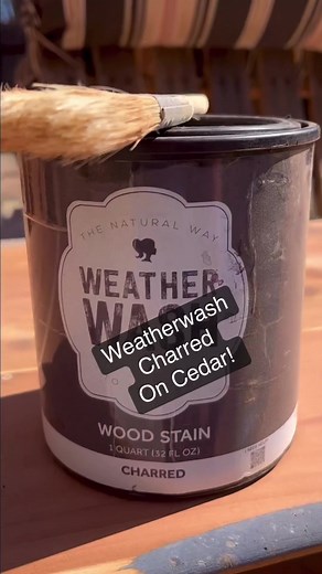Stain Your Furniture Black with Weather Wash Products