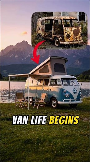 You Won’t Believe This VW Combi Transformation 😳| AI Timelapse