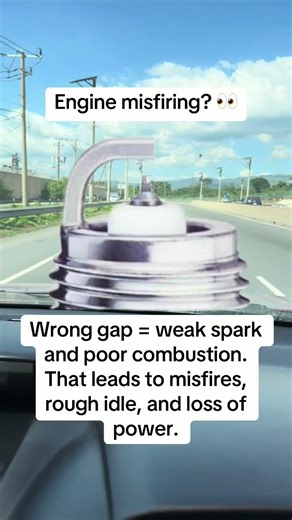 How to identify spark plug gap! #sparkplug #sparkplugreplacement #ignitionsystem #startup