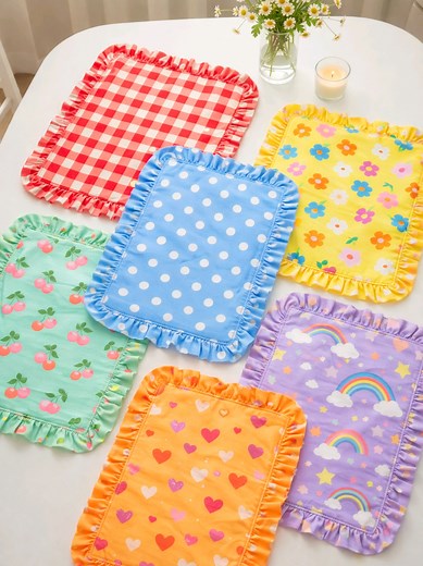 Handmade Rectangular Placemats for Unique Gift Giving