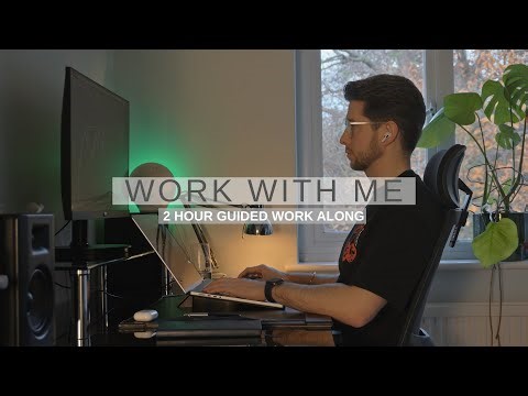 Work With Me | 2 Hour Pomodoro Focus & Study Session With Lo-Fi Productivity Music | 50-10-50