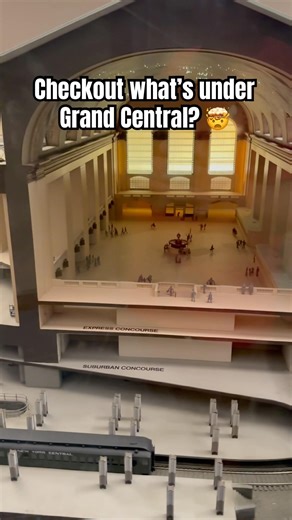 This is what’s UNDER Grand Central! 🤯 #shorts #architecture