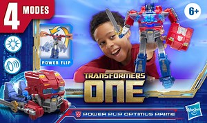 Transformers One Power Flip Optimus Prime Revealed