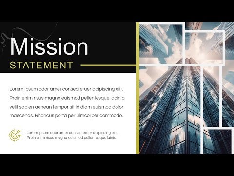 Mission Statement PowerPoint and Google Slides Template - Free Download