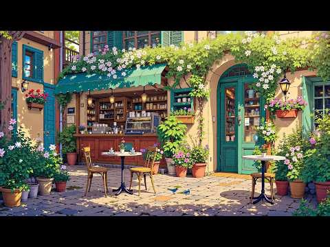 a Sunny Day 🌞🌿 Cozy Lofi Beats to Study / Chill / Relax 🌼🍃 Lofi Coffee - Lofi Music 🎵☕