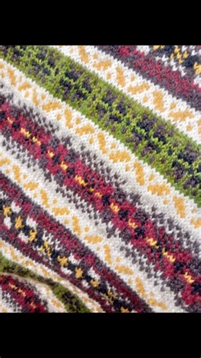 Carol on Instagram: "I've been working on this Fairisle jumper on and off for nearly a year now...the wool is from @jamiesonsofshetland and is really nice to knit with This is the first Fairisle I've knitted, I've done lots of intarsia knitting and patterns so it didn't faze me to tackle this, the ones thing I hadn't done before was knit steeks and then cut the opening for the sleeve 😬😬😬 I've managed this ok with the first sleeve, a friend who does a lot of colour work knitting, (especially P