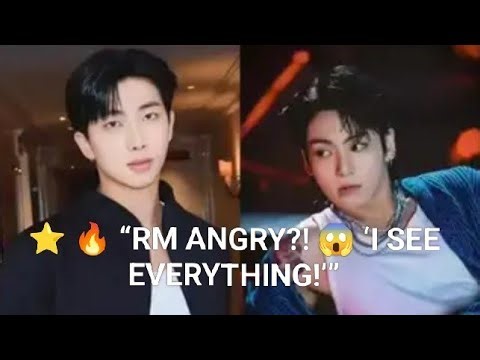 🔥 “Is RM ANGRY?! 😱 His Sharp Message to Jungkook’s Haters: ‘I See EVERYTHING!’”