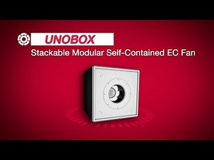 Unobox: a stackable modular self-contained fan.