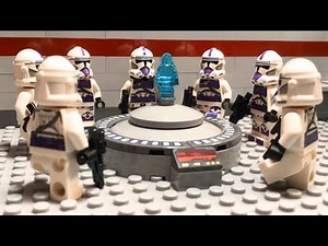 Lego Star Wars Order 66 at the Clone Outpost Stop Motion