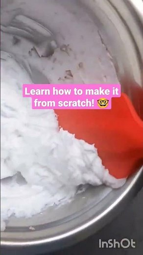 🤓 DIY Foaming Bath Butter Base recipe for making Body Scrubs #short #diyrecipe #whippedsoap