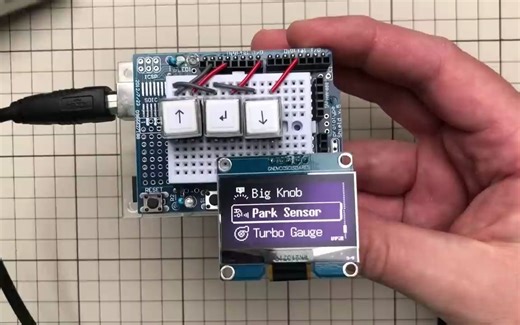 【oled小项目 1】Arduino OLED Menu Tutorial (for beginners - Ardu