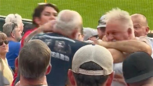Female Fan Throws Haymakers During Fight In Stands At Cleveland Guardians Game