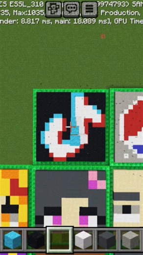 🔥 TikTok Logo in Minecraft Sand Art!#MinecraftSandArt