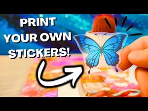 How To Print Your Own Custom DIY Stickers