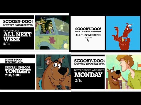 Every Scooby Doo! Promo i have