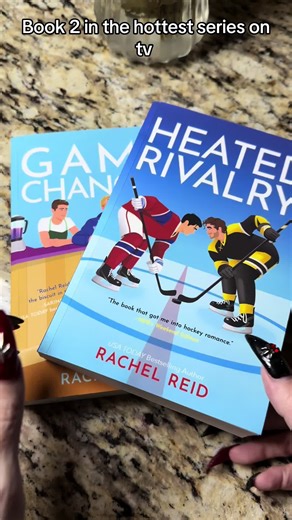 Heated rivalry is book 2 in the series @HarperCollins #heatedrivalry #gamechangers #heatedrivalryrachelreid #booktok #tiktokshopcreatorpicks