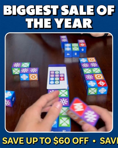 Our Biggest Sale Of The Year is HERE! 🤩🤩 Save up to $60 off sitewide. Shop now and save BIG on the Uzzle and other top selling games! Why buy The Uzzle? 🙌 Takes 1 minute to learn! 🚨 Sold out 2x before! 👥 Perfect for all ages! 👨‍👩‍👦‍👦 Loved by families 🎁 A perfect gift ⭐️ 1000 5 star reviews | Uzzle Games