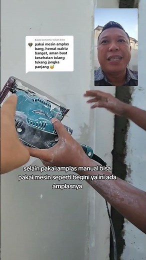 smooth walls using a sanding machine