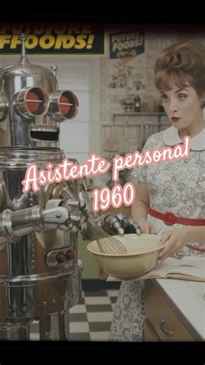 #retrofuturism #comercial #publicidad #moda #robot #60s #cienciaficción #epoca #nostalgia #retro
