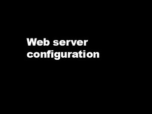 web server configuration and installation in web tchnology || DI-322 || @InnovateiTzoneofficial